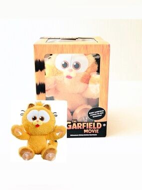 The Garfield Movie Baby Garfield Window Clinger Plush